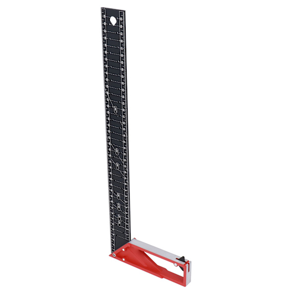 Vinkelhake i trä 30° 45° 90° 3 mm tjocklek Justerbar Hög noggrannhet Universell för mätning 40 cm/15,75 tum