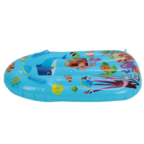 Uppblåsbar Surfbräda Pool Float Tjockning Stora Söta Mönster Barn Simringar för Simbassäng Vattenaktiviteter