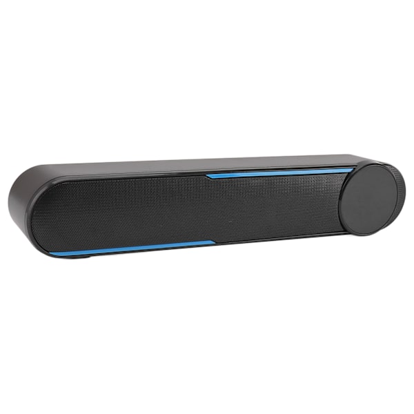 Kablet Soundbar Højttaler Touch Control HiFi Surround Sound Undgå magnetisk USB 2.0 Kablet Desktop Soundbar med LED-lys