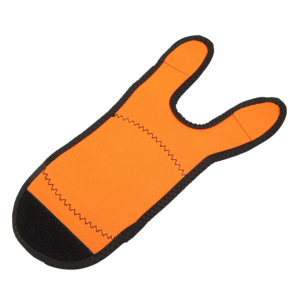Dykning Regulator Cover Elastisk Slidfast Let Foldbar Snorkel Regulator Cover til beskyttelse Orange