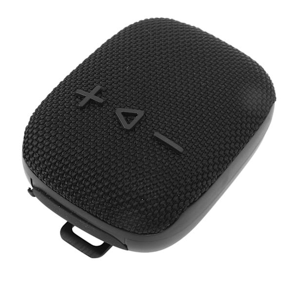 Kannettava Bluetooth kaiutin IPX7 vedenpitävä minisubwoofer jalustalla ulkopyöräilyyn, musta