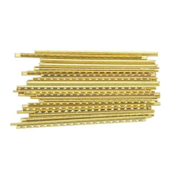 19 st/set 39\" Klassisk Akustisk Gitarr Greppbräda Mässing Bandtråd Bredd 2.2mm