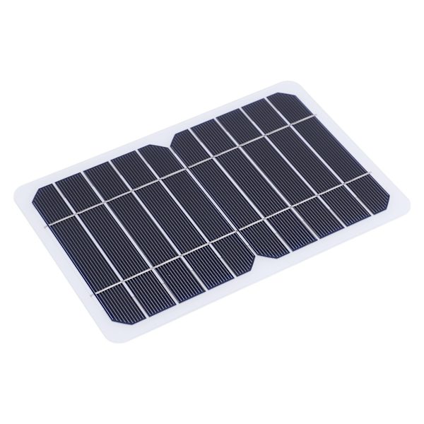 Solcellepanel med høj effektivitet og lav lyseffekt Miljøvenlig solcellepaneloplader 5W 5V