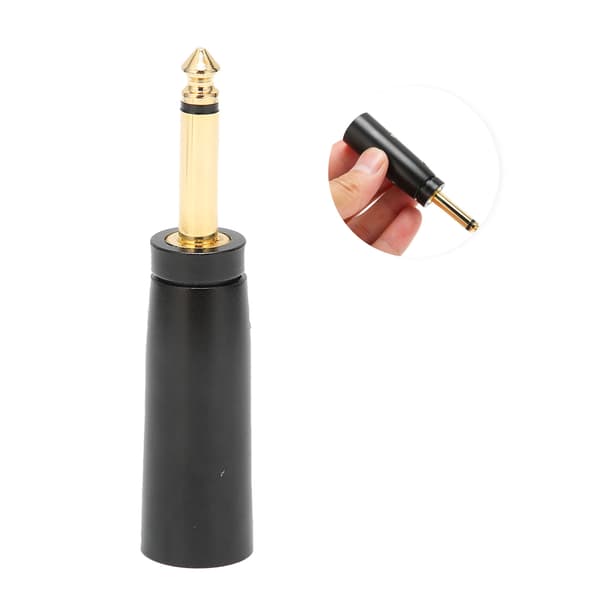6.35mm Mono Hane till XLR Hane Adapter Gitarr Ljudkabel Mikrofon Gränssnitt