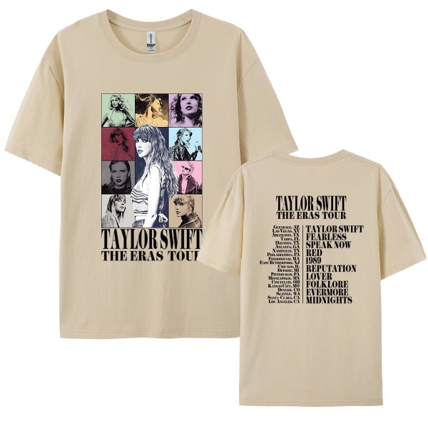 Midnight Album Swift T-shirt Taylor The Eras Tour Koncertgave til fans T-shirt y2k Tøj XXL