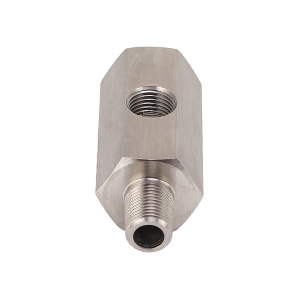 Olietrykssensor Rustfrit Stål 1/8NPT Olietrykssensor Konnektor til OE Olietrykstransmitter Autodele