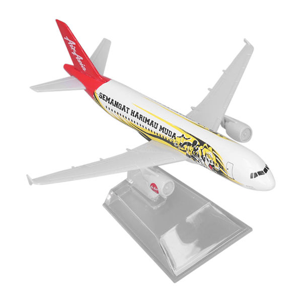 Flygplansmodell i metalllegering, flygande flygplansmodell, leksaksplan, present till barn
