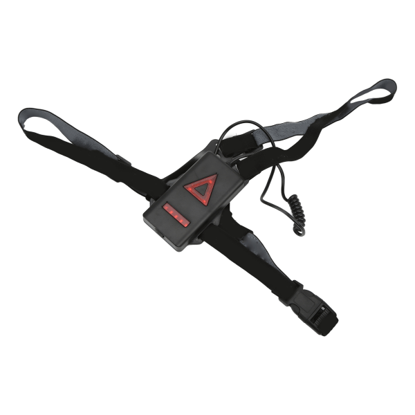 Nattløpelys USB oppladbart LED brystløpslys Vanntett for utendørs løping Walking Camping