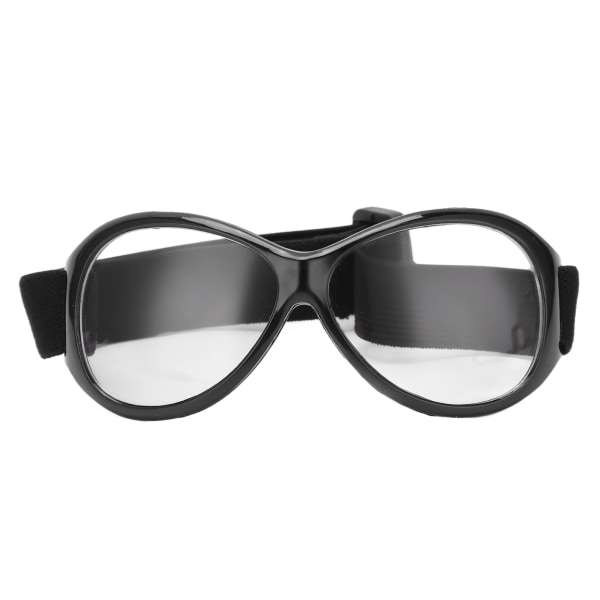 Udendørs professionelle basketballbriller Justerbar hovedbøjle Holdbare sportssikkerhedsbriller Sort