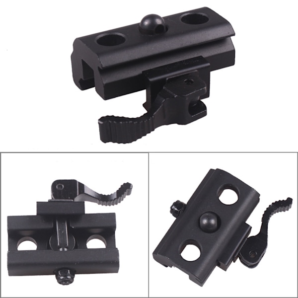 Jaktadapter Fit 20mm Picatinny Weaver Rail Shooting Sling Swivels Stud Tool Connection Fixture Adapter