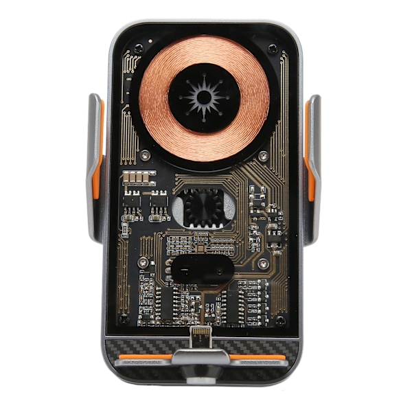 Trådløs Biloplader Auto Klemme Biltelefonholder 15W Maksimal QI Hurtigopladning Montering C11