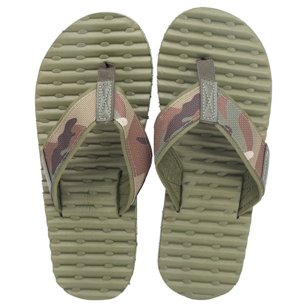 Sommar lättviktsflipflops flerlagers halkskydd Soft EVA Outdoors flipflops(43 )