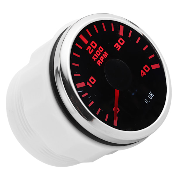 Digital varvräknare 52mm 4K RPM LCD timmärräknare Vattentät för bil båtar motorcykel