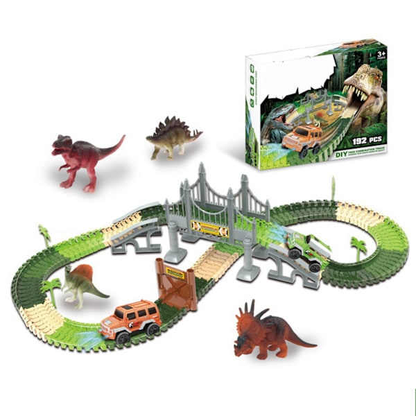 192 kpl dinosauruksen tie lelut mielikuvituksen parantaminen vanhemman ja lapsen vuorovaikutus joustava taivutettava lapsille pojille tytöille