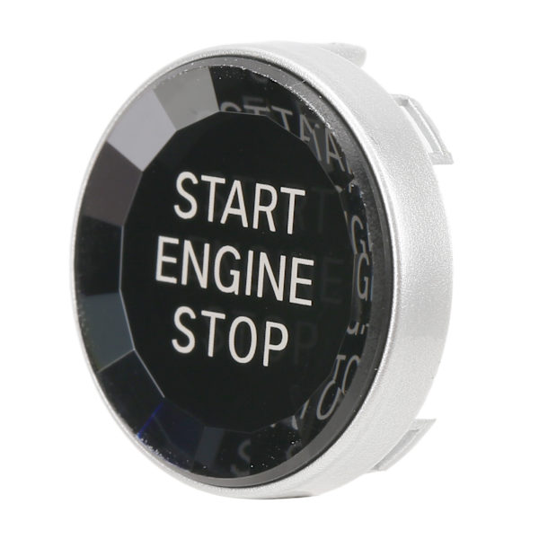 Bilmotor Start Stopp Knappskydd Trim Motor Tändningsknapp Trim för 1 3 5 6 X1 X3 X5 X6-serien