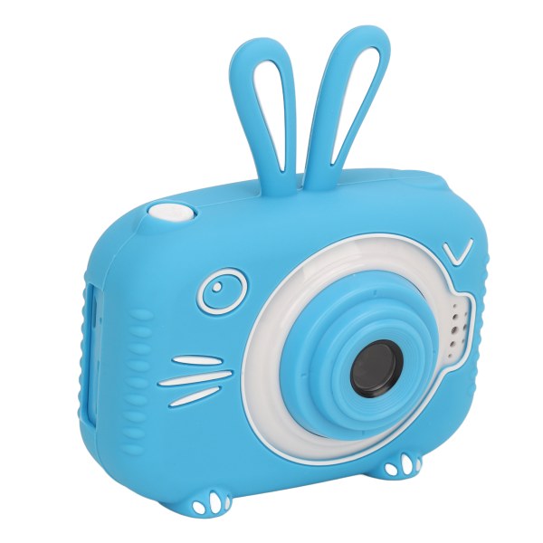 1080P Kids Digital Camera Barnekamera med 2 tommers skjerm for jenter Gutter Lekegave H2 Blue Rabbit