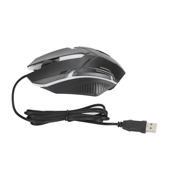 USB-mus M3 Baggrundslystilstand Kablet mus Ergonomisk design computermus til Macbook Laptop PCSort
