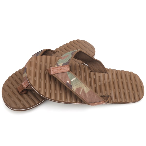 Sommar lättviktsflipflops Flerlagertofflor EVA Outdoors Jakttillbehör(43 )