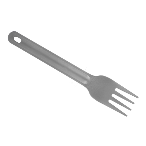 Lättvikts Slitstark Titan Spork Sked Metall Bestick Set för Utomhus Camping (Titan Gaffel)