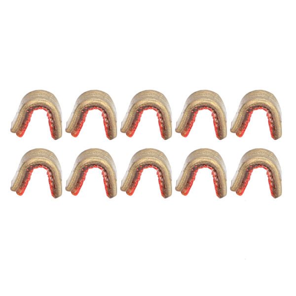 10 stk Bueskyting Bue String Nock Messing Nocking Spenne Clip Jakt Buestreng Tilbehør