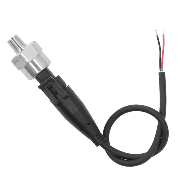 Tryksensor 1/8in 27NPT Gevind Rustfrit Stål Tryktransducerkontakt til Vand Olie Luft