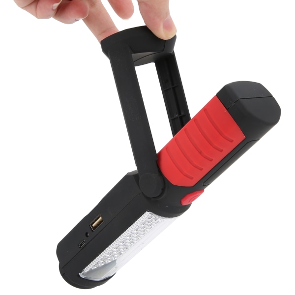 Lommelygte Bærbar LED Lommelygte USB Genopladelig Arbejdslampe til Værksted Camping Vandreture