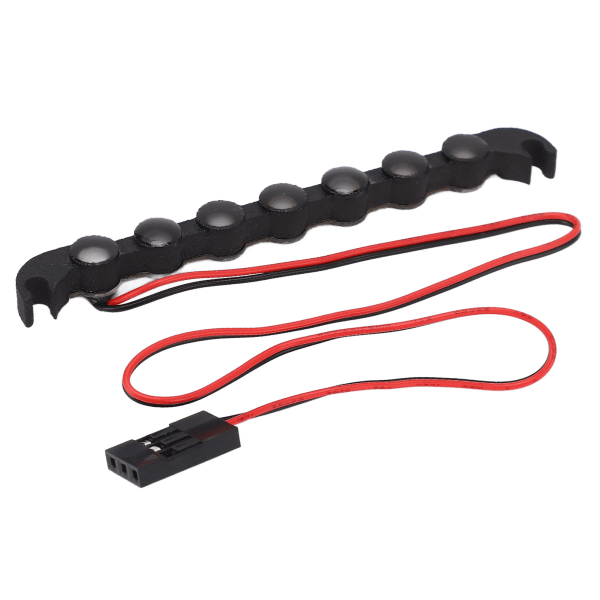 DC5‑8V LED RC biltaklysstang 73 mm lengde 7LED RC taklampe lyserstatning for Traxxas 1/18 varmt lys