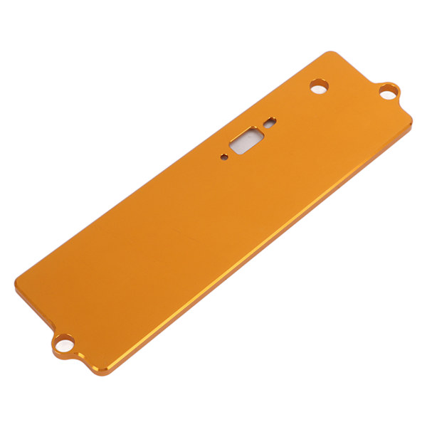 Batteripladehus i aluminiumslegering til HSP 94122 94155 94166 94177 94188 1/10 RC Bil Dele Guld