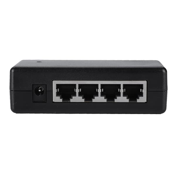 4-Port PoE Strømadapter til IP-kamera