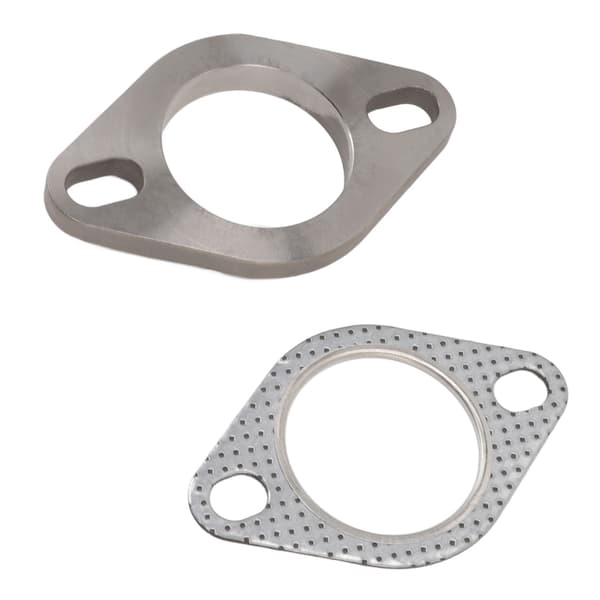 2 Bolter 2 tommers Eksosflens Tilkoblingssett Rustfritt Stål for Eksos Downpipe Catback Headers