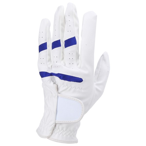 Professionelle åndbare golfhandsker venstrehånds UV-beskyttelse Anti-skridhandsker Hvid25