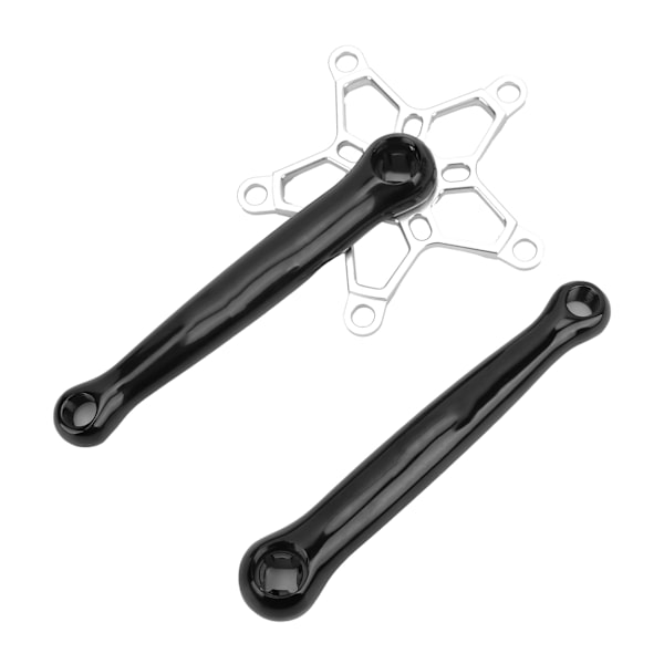 MEIJUN Mountain Bike Vevsats 170 mm 130 BCD MTB Vevsats Vänster Höger Vevarmar Set Silver