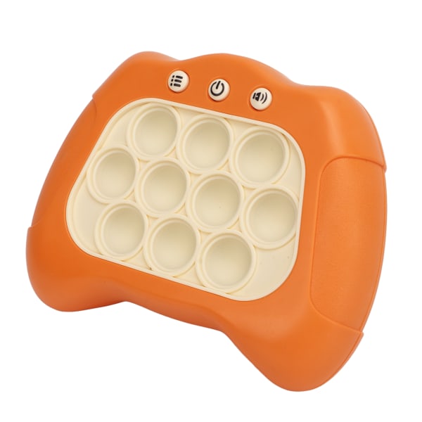 Dekompresjonsbanebrytende puslespill Machine Speed ​​Push Pop Button Puzzle Game for Memory Training Orange