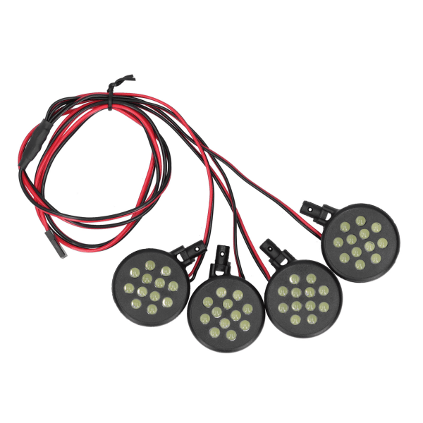 1/5 kaukosäädinauton 4 LED-valoa Lotus Shape -vastaanottimen power HPI:lle