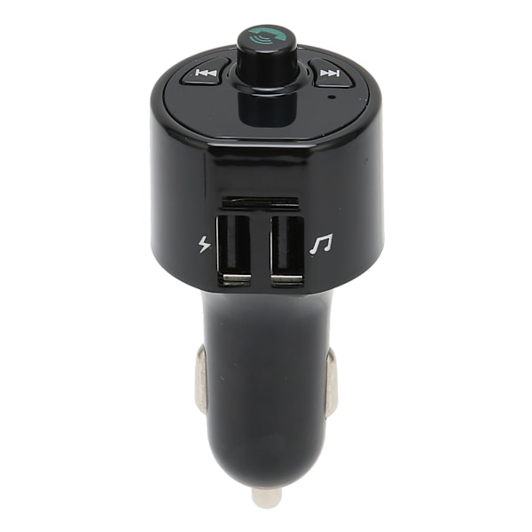 A8 USB2.0 LED Bluetooth FM-sender Bilsett Håndfri MP3 Musikkspiller Dobbel USB-lader