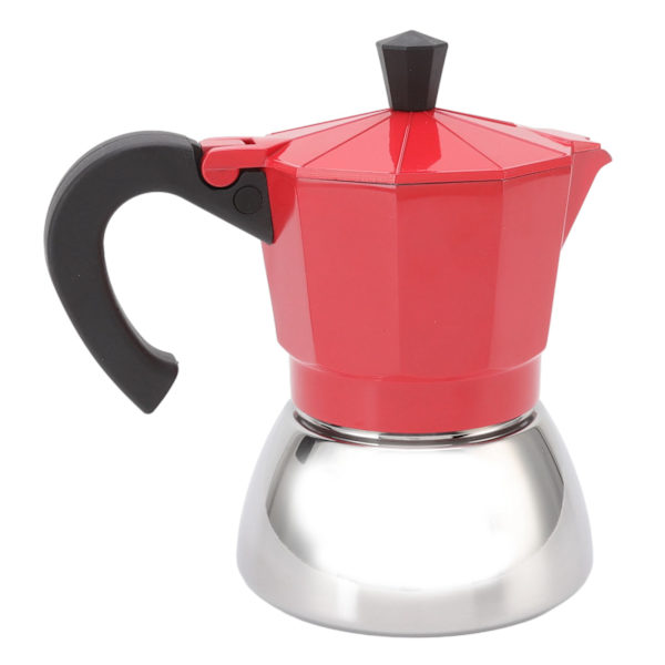 120ML Moka Pot Moka Kaffemaskine Italiensk Hjem Højtryks Ekstraktion Kaffekande til 3 Personer