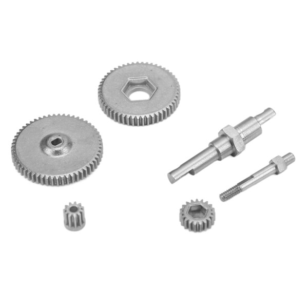 RC Vaihteiston Hammaspyöräsarja Hammaspyörä ja Akseli Ruostumaton teräs AXIAL SCX24 AXI90081 AXI00001 AXI00002 1/24 RC-autoon