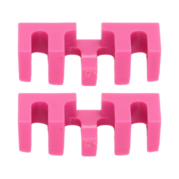 2 STK Badminton Stringing Racquet Last Spreader Innebygd High Pounds Racket Load Adapter Protector String Tool Pink