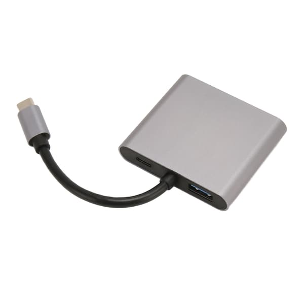 Typ C till dubbel HD-adapter USB C till dubbel HD-dockningsstation MST Multi Screen Display HD 4K-adapter
