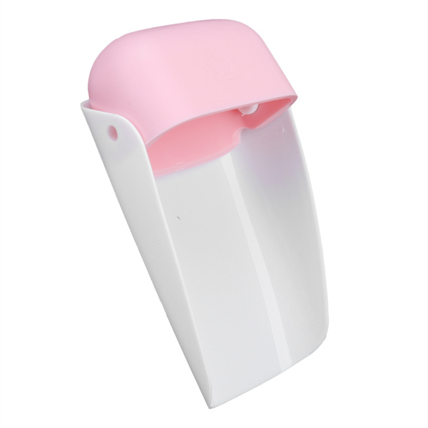 Bärbar kranförlängare för handtvätt för småbarn och barn (rosa)