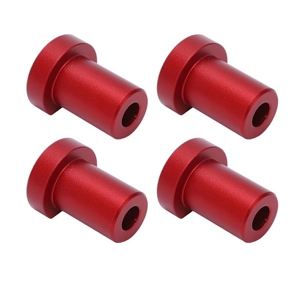 4 st Bench Dogs 19 mm diameter arbetsbänksstift aluminiumlegering hög hållfasthet träbearbetning skrivbordsstopp tapp röd
