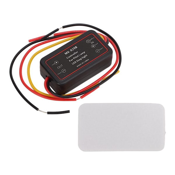 LED Stoppljuskontroller IP65 Vattentät 12V‑30V ABS Stroboskopmodul för Bakbromslampa MK-029B