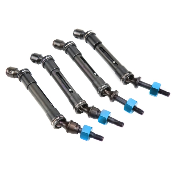 Metall CVD främre bakre drivaxel transmissionsaxel med adapter för TRAXXAS SLASHBlue