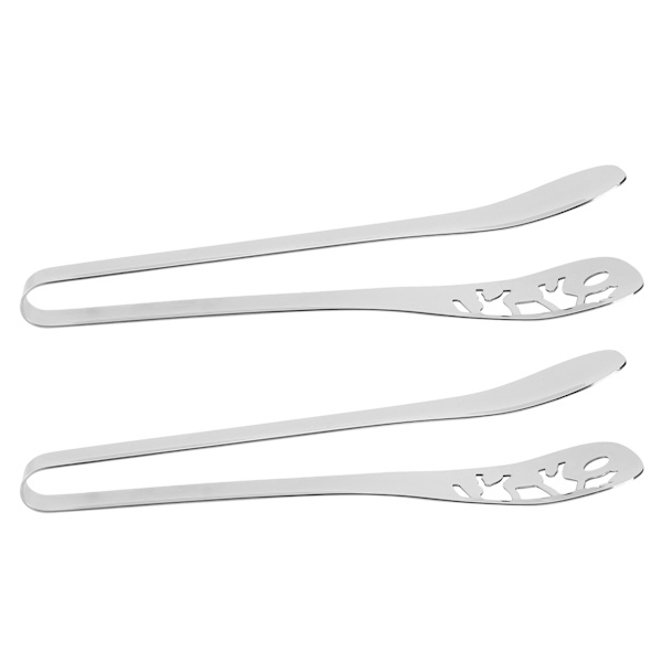 2 stk. matklyper tykkere anti-skolding 304 rustfritt stål biff BBQ bakeklips