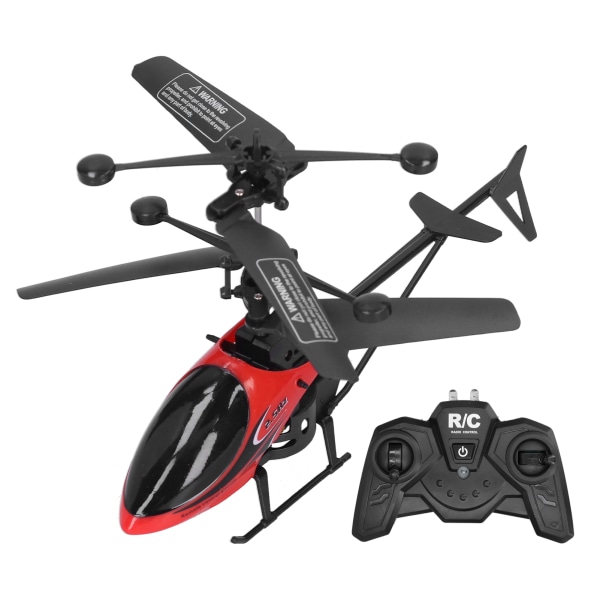Fjärrstyrd Anti-Fall Flygande Utomhus Flygplan Laddningsbar Fjärrstyrd Helikopter Leksaksmodell (Röd)