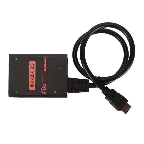 1 ind 2 ud HD Multimedia Interface Splitter 1x2 4K HD Multimedia Interface Splitter Konverter til dobbelte skærme