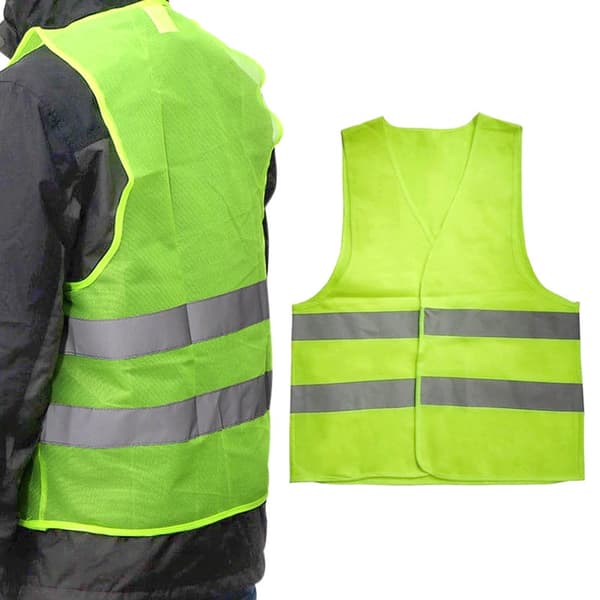 Refleksvest for voksne og barn - Reflekterende 52 Barn - Grön