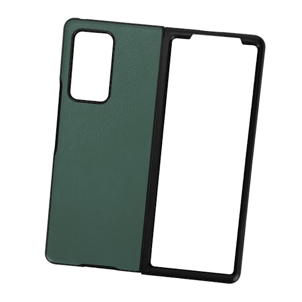 Läderfodral för Samsung Galaxy Z Fold 2, Stötsäkert, Skyddande, Grön