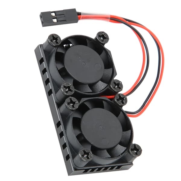 Køleventilator til Raspberry Pi 4B Board Dobbelt Køleprofil Modul Termisk Lim 1200MHz 5V