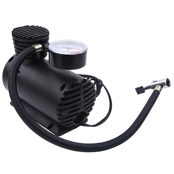 Bærbar Mini Luftkompressor Elektrisk Dekkoppblåser Pumpe 12 Volt Bil 300 PSI
